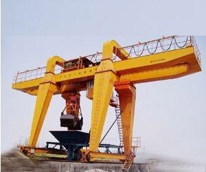 5t、10t雙梁抓斗門式起重機